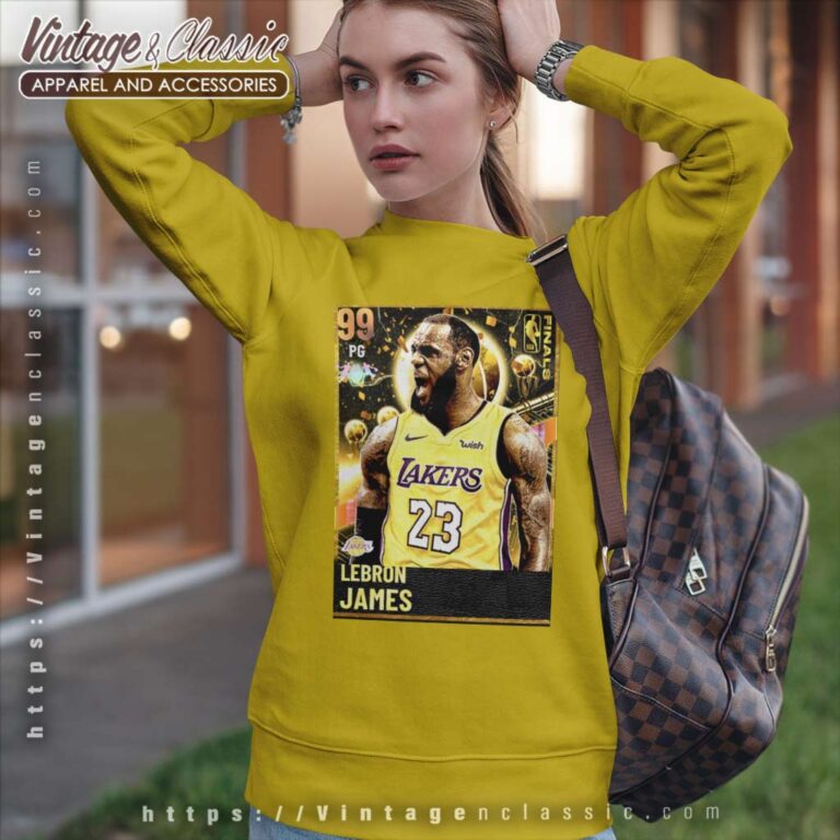 Lebron James Nba Champ Poster Sweatshirt Lebron James Nba Champ Poster Sweatshirt