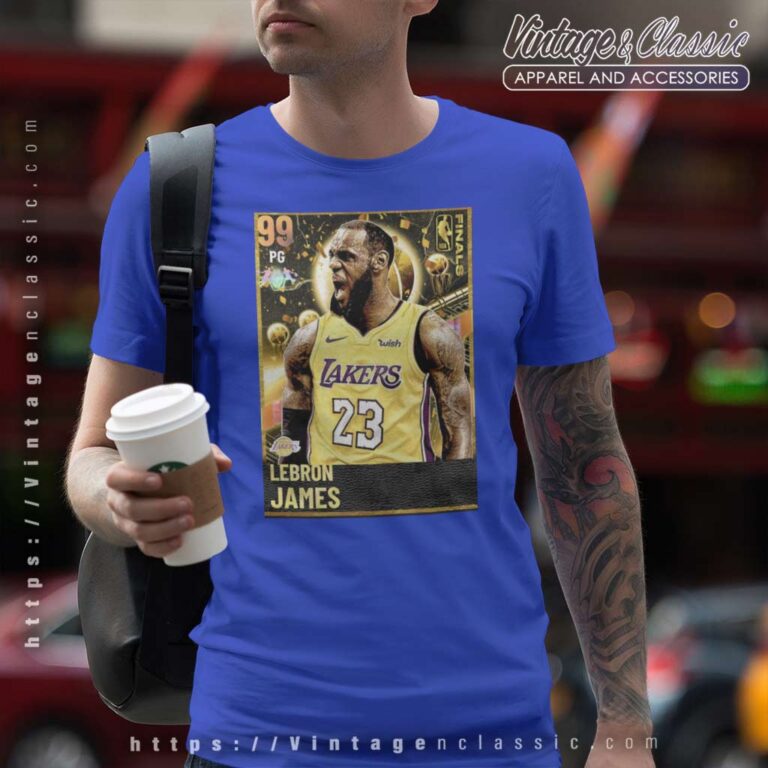 Lebron James Nba Champ Poster T Shirt Lebron James Nba Champ Poster T Shirt