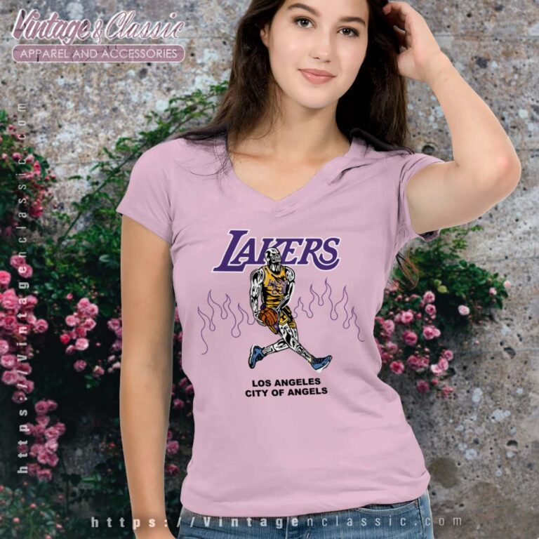 Lebron James Skeleton Warren Lotas V Neck Lebron James Skeleton Warren Lotas V Neck