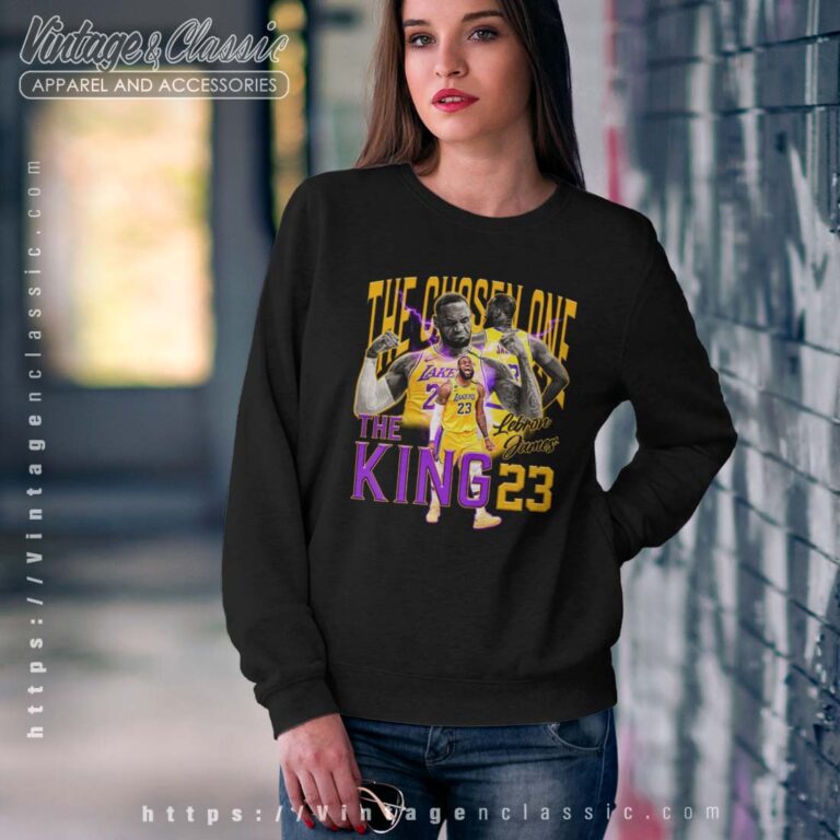 Lebron James The King Bootleg Sweatshirt Lebron James The King Bootleg Sweatshirt