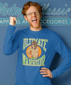 Lebron Ultimate Warrior T Shirt Celebrating In Cleveland Long Sleeve Tee