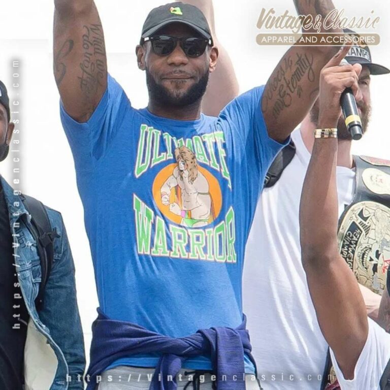 Lebron Ultimate Warrior T Shirt Celebrating In Cleveland Standard Tshirt Lebron Ultimate Warrior T Shirt Celebrating In Cleveland Standard Tshirt
