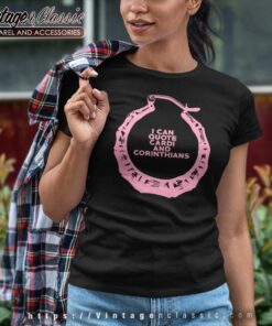 Lecrae Cardi Shirt I Can Quote Cardi And Corinthians 4 Lecrae Cardi Shirt I Can Quote Cardi And Corinthians Women TShirt