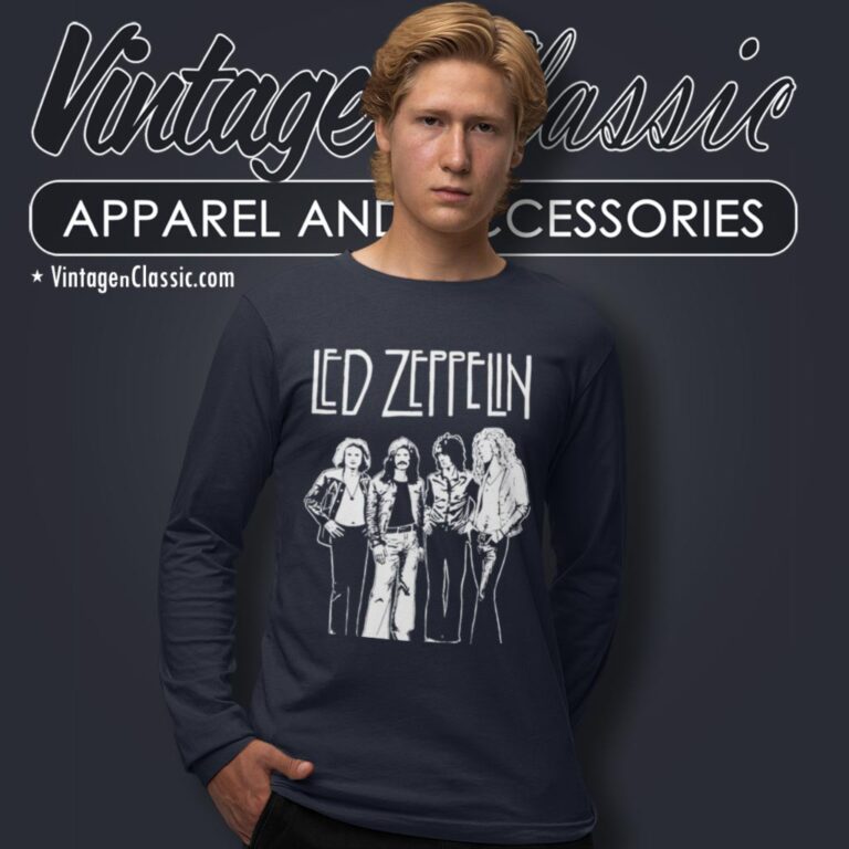 Led Zeppelin Band Long Sleeve Tee Led Zeppelin Band Long Sleeve Tee