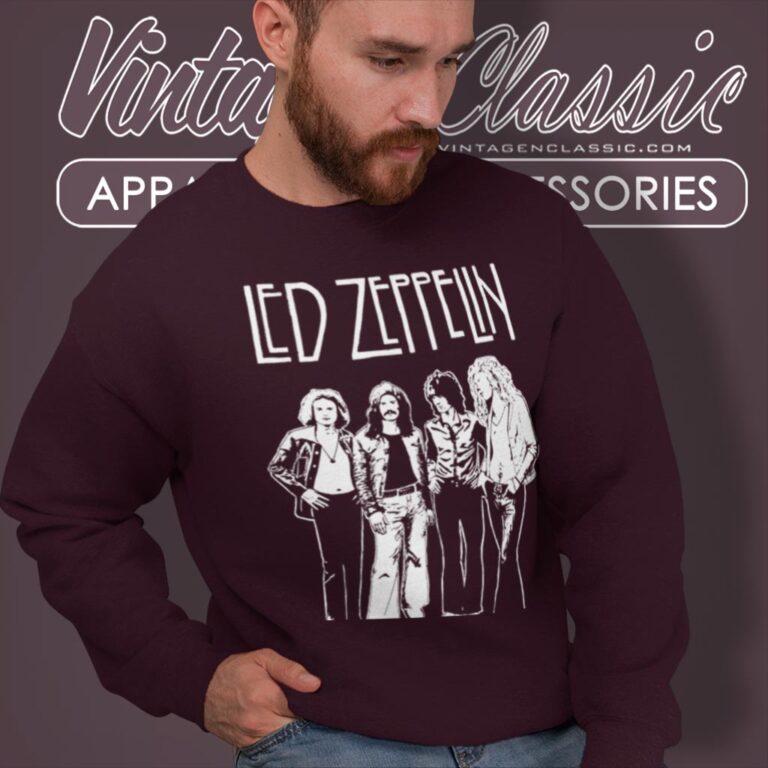Led Zeppelin Band Sweatshirt Led Zeppelin Band Sweatshirt