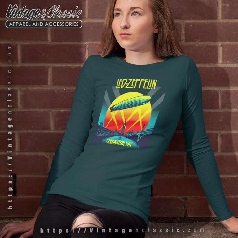 Led Zeppelin Celebration Day Long Sleeve Tee Led Zeppelin Celebration Day Long Sleeve Tee