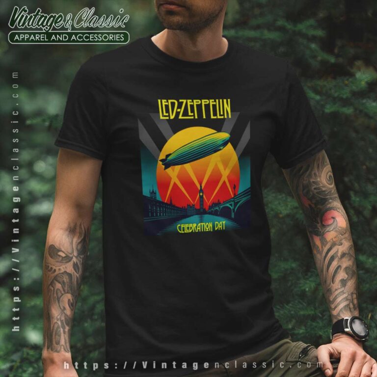 Led Zeppelin Celebration Day T Shirt Led Zeppelin Celebration Day T Shirt