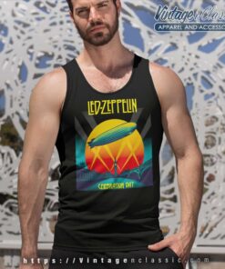Led Zeppelin Celebration Day Tank Top Racerback