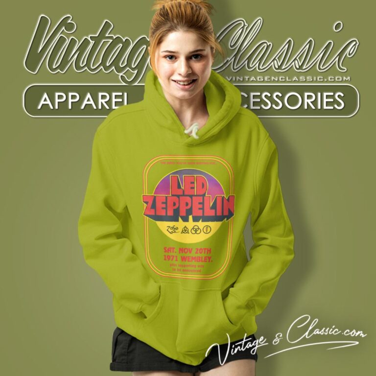 Led Zeppelin Concert 1971 Hoodie Led Zeppelin Concert 1971 Hoodie