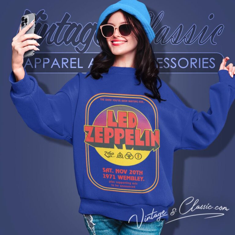 Led Zeppelin Concert 1971 Sweatshirt Led Zeppelin Concert 1971 Sweatshirt