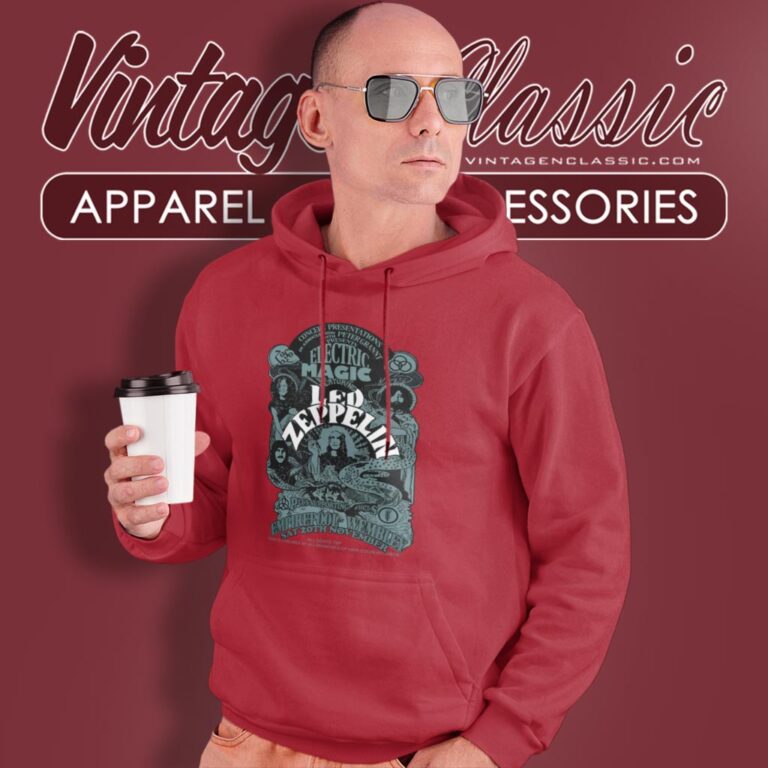 Led Zeppelin Electric Magic Hoodie Led Zeppelin Electric Magic Hoodie