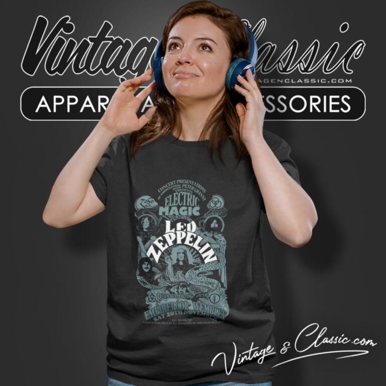 Led Zeppelin Electric Magic Women T Shirt Led Zeppelin Electric Magic Women T Shirt