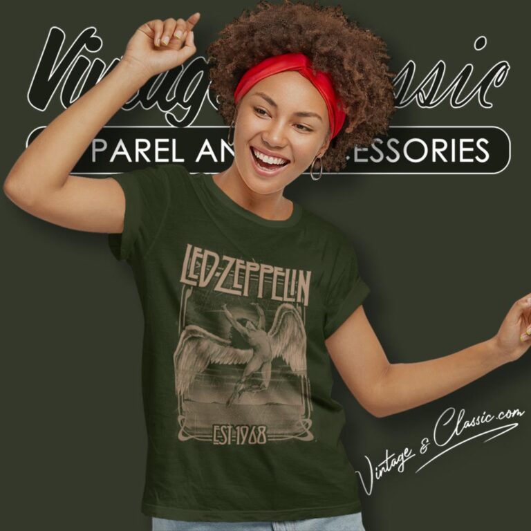 Led Zeppelin Est 1968 Women T Shirt Led Zeppelin Est 1968 Women T Shirt