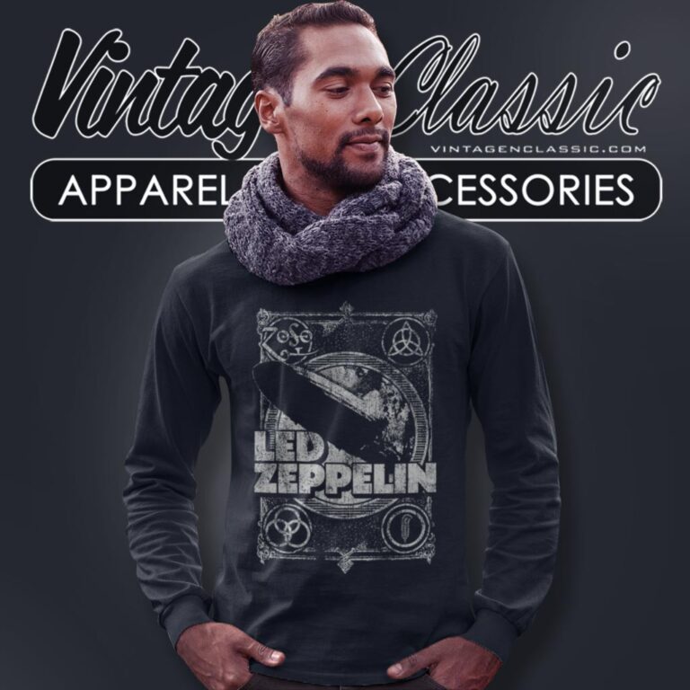 Led Zeppelin Fantasy Activewear Long Sleeve Tee Led Zeppelin Fantasy Activewear Long Sleeve Tee
