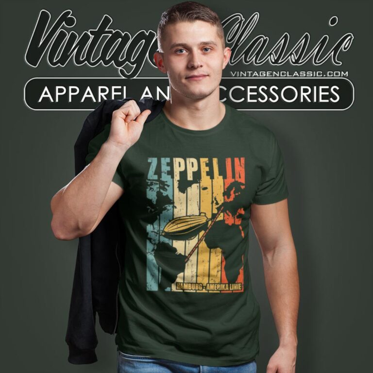 Led Zeppelin Hamburg Amerika Linie T Shirt Led Zeppelin Hamburg Amerika Linie T Shirt