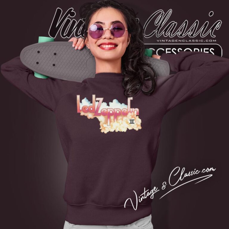 Led Zeppelin Ii Album Sweatshirt Led Zeppelin Ii Album Sweatshirt