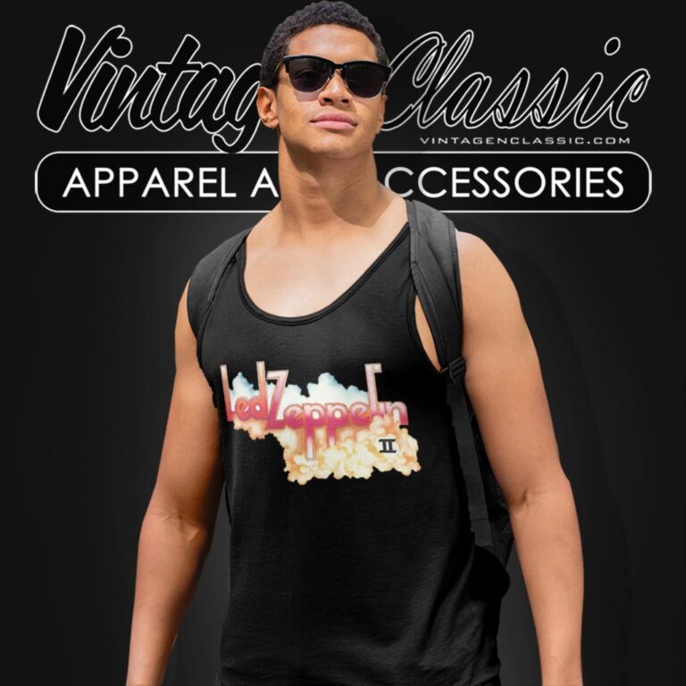 Led Zeppelin Ii Album Tank Top Racerback Led Zeppelin Ii Album Tank Top Racerback