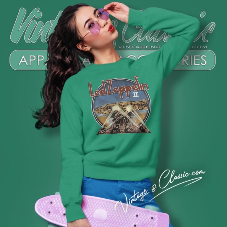 Led Zeppelin Ii Sweatshirt Led Zeppelin Ii Sweatshirt