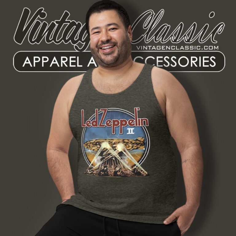 Led Zeppelin Ii Tank Top Racerback Led Zeppelin Ii Tank Top Racerback