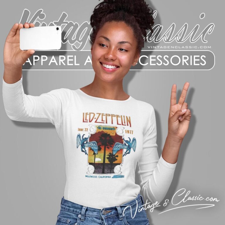 Led Zeppelin Inglewood Long Sleeve Tee Led Zeppelin Inglewood Long Sleeve Tee