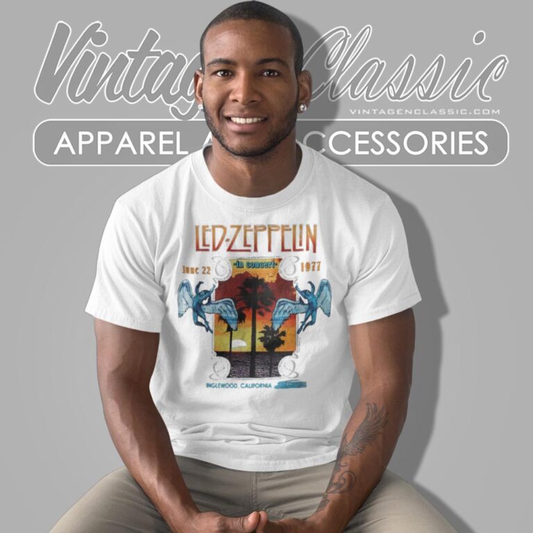 Led Zeppelin Inglewood T Shirt Led Zeppelin Inglewood T Shirt
