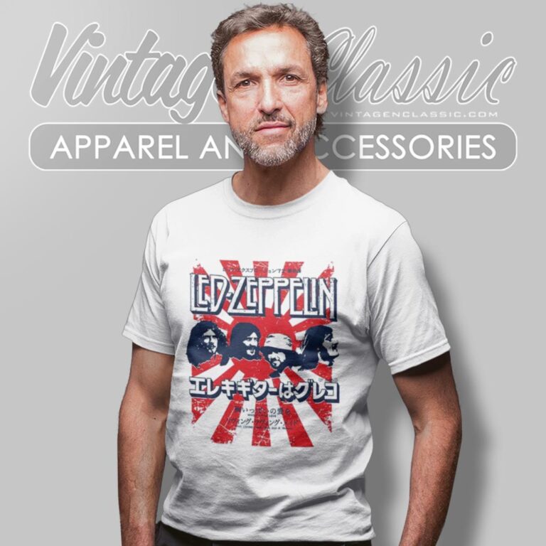 Led Zeppelin Japanese Burst T Shirt Led Zeppelin Japanese Burst T Shirt