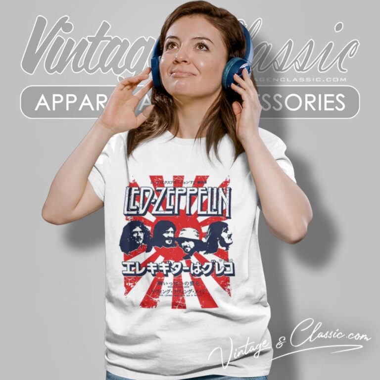 Led Zeppelin Japanese Burst Women T Shirt Led Zeppelin Japanese Burst Women T Shirt