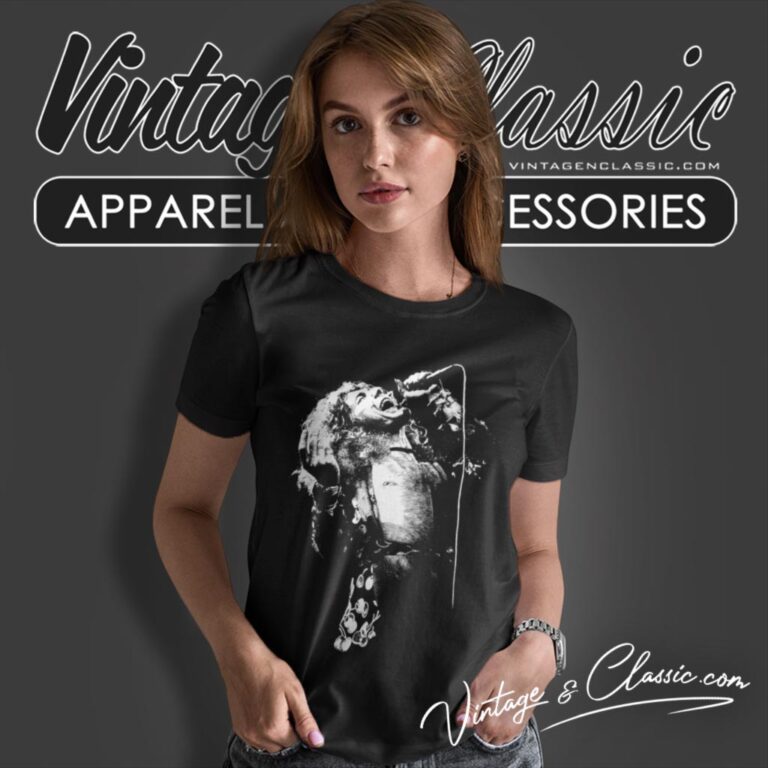 Led Zeppelin Robert Plant Women T Shirt 1 Led Zeppelin Robert Plant Women T Shirt 1