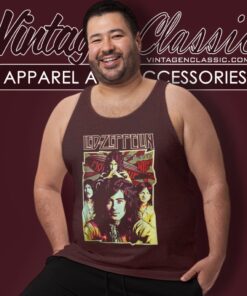 Led Zeppelin Rock Band Tank Top Racerback
