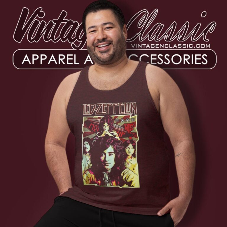 Led Zeppelin Rock Band Tank Top Racerback Led Zeppelin Rock Band Tank Top Racerback