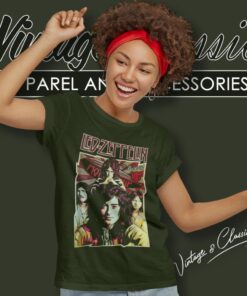 Led Zeppelin Rock Band Women T Shirt