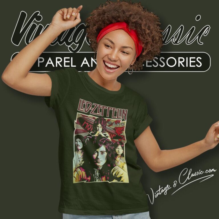 Led Zeppelin Rock Band Women T Shirt Led Zeppelin Rock Band Women T Shirt