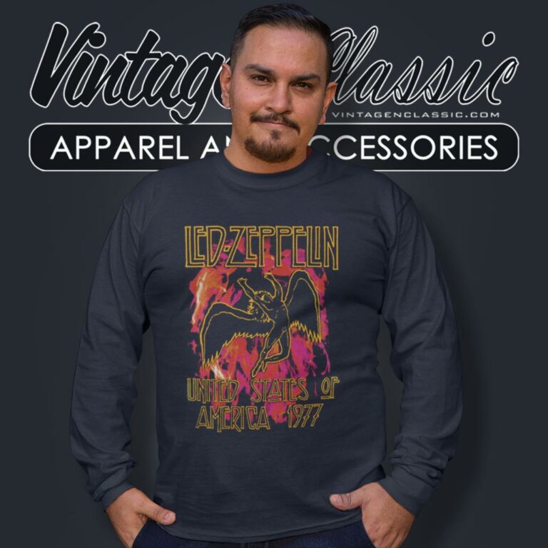 Led Zeppelin Shirt Black Flames By Led Zeppelin Long Sleeve Tee Led Zeppelin Shirt Black Flames By Led Zeppelin Long Sleeve Tee