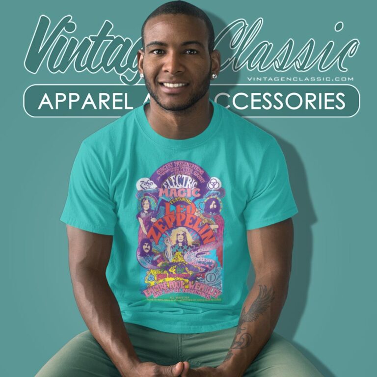 Led Zeppelin Shirt Electric Magic T Shirt Led Zeppelin Shirt Electric Magic T Shirt