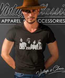 Led Zeppelin Shirt First American Tour V Neck TShirt
