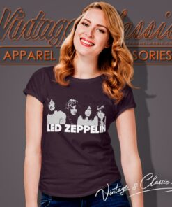 Led Zeppelin Shirt First American Tour Women T Shirt