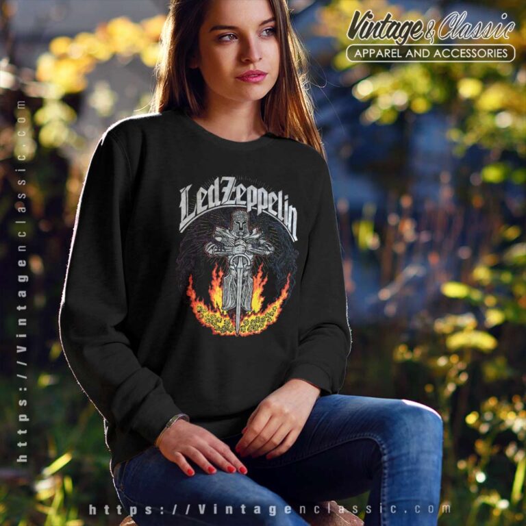 Led Zeppelin Shirt Hammer Of The Gods 1992 Sweatshirt Led Zeppelin Shirt Hammer Of The Gods 1992 Sweatshirt