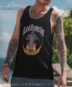 Led Zeppelin Shirt Hammer Of The Gods 1992 4 Led Zeppelin Shirt Hammer Of The Gods 1992 Tank Top Racerback