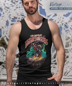 Led Zeppelin Shirt Hammer Of The Gods Tank Top Racerback
