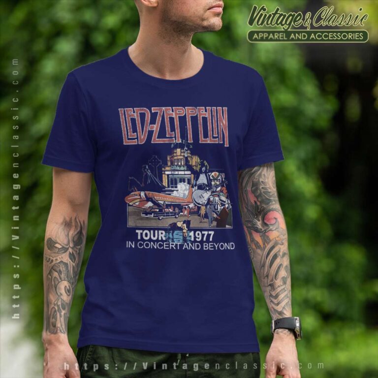 Led Zeppelin Shirt In Concert And Beyond T Shirt Led Zeppelin Shirt In Concert And Beyond T Shirt