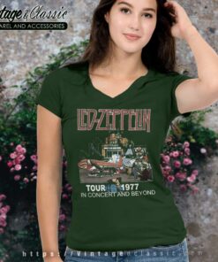 Led Zeppelin Shirt In Concert And Beyond 6 Led Zeppelin Shirt In Concert And Beyond V Neck TShirt