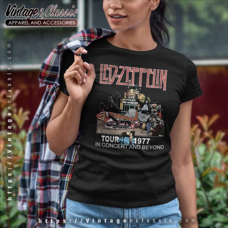 Led Zeppelin Shirt In Concert And Beyond Women TShirt Led Zeppelin Shirt In Concert And Beyond Women TShirt