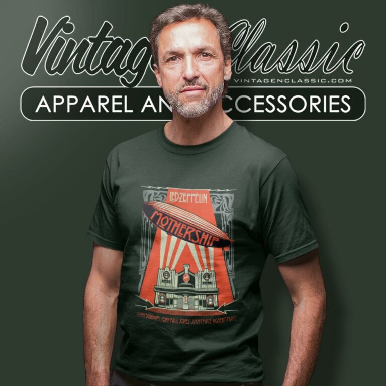 Led Zeppelin Shirt Mothership Album Cover T Shirt Led Zeppelin Shirt Mothership Album Cover T Shirt