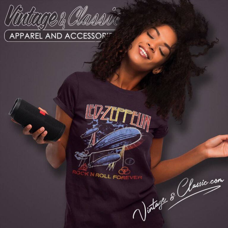 Led Zeppelin Shirt Rock N Roll Forever Women T Shirt Led Zeppelin Shirt Rock N Roll Forever Women T Shirt