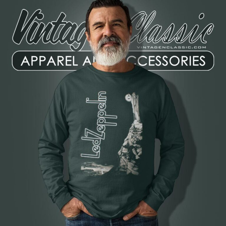 Led Zeppelin Shirt Stairway To Heaven Album Cover Long Sleeve Tee Led Zeppelin Shirt Stairway To Heaven Album Cover Long Sleeve Tee