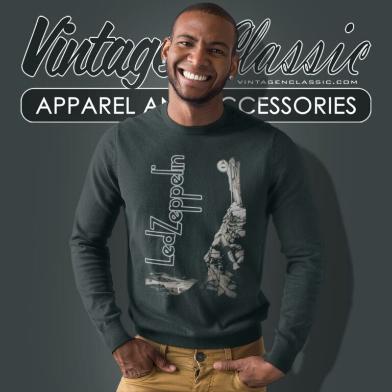 Led Zeppelin Shirt Stairway To Heaven Album Cover Sweatshirt Led Zeppelin Shirt Stairway To Heaven Album Cover Sweatshirt