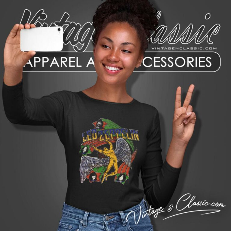 Led Zeppelin Shirt The Battle Of Evermore Long Sleeve Tee Led Zeppelin Shirt The Battle Of Evermore Long Sleeve Tee