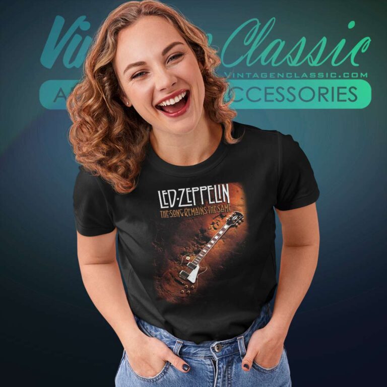 Led Zeppelin Shirt The Song Remains The Same Women TShirt Led Zeppelin Shirt The Song Remains The Same Women TShirt