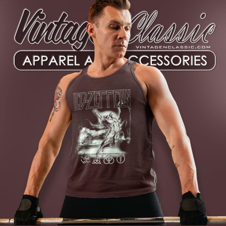 Led Zeppelin Shirt Vintage 90s Band Music Tour Tank Top Racerback Led Zeppelin Shirt Vintage 90s Band Music Tour Tank Top Racerback