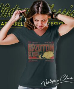 Led Zeppelin Shirt Zeppelin Smoke Classic 5 Led Zeppelin Shirt Zeppelin Smoke Classic V Neck TShirt